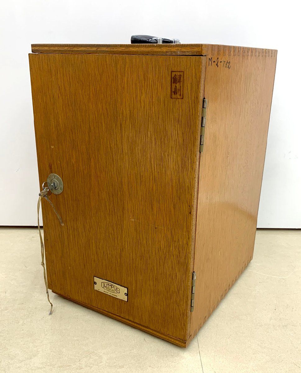 OLYMPUS オリンパス POS 実体顕微鏡 V型 VS - 5 収納ケース付き 偏光顕微鏡 付属品多数 - 安心保証・業界最安値の販売 福助